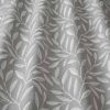 black-grey botanical embroideried fabric from iLiv