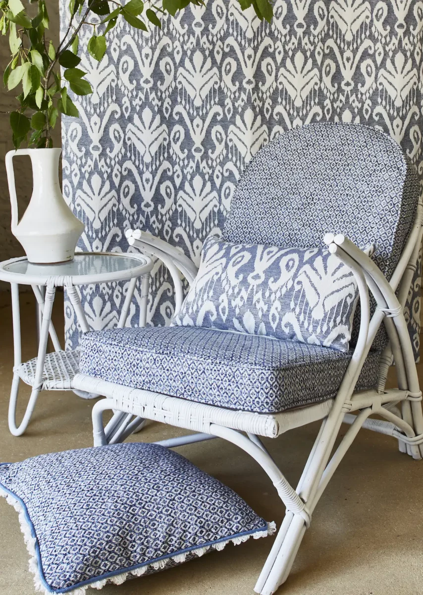 Kos Fabric - Cobalt by Kos Fabric - Cobalt from