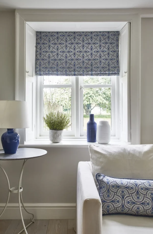 Skiathos Fabric - Cobalt by Skiathos Fabric - Cobalt from