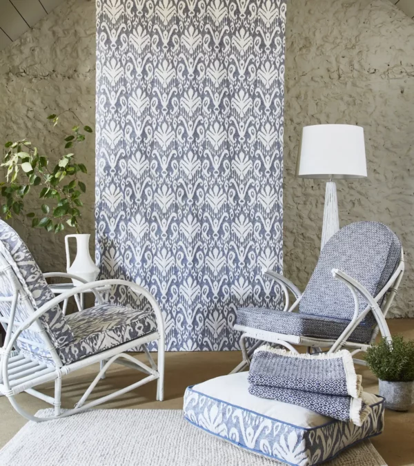 Syros Fabric - Cobalt by Syros Fabric - Cobalt from