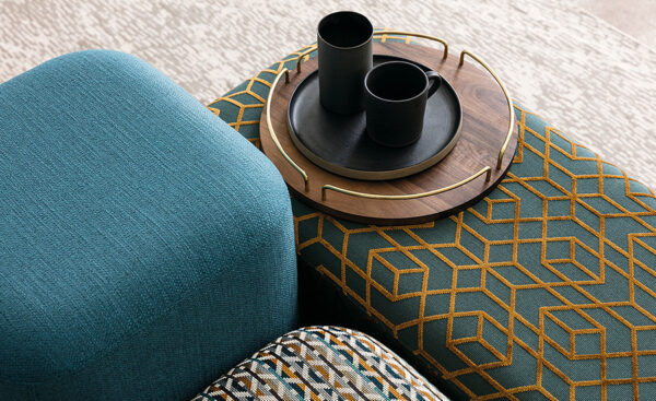 Botero Fabric - Amazonite by Botero Fabric - Amazonite from