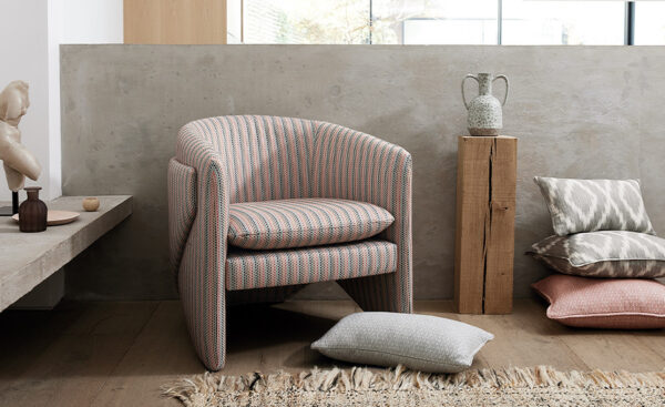 Alba Fabric - Indigo by Alba Fabric - Indigo from