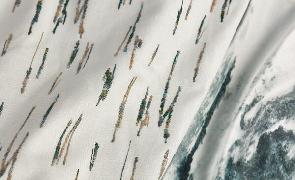 Staccato Fabric - Malachite by Staccato Fabric - Malachite from
