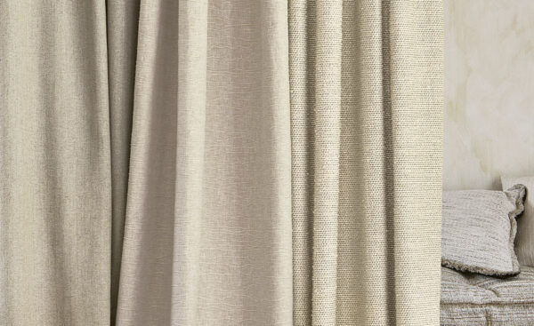 Roshi Fabric - Stucco from