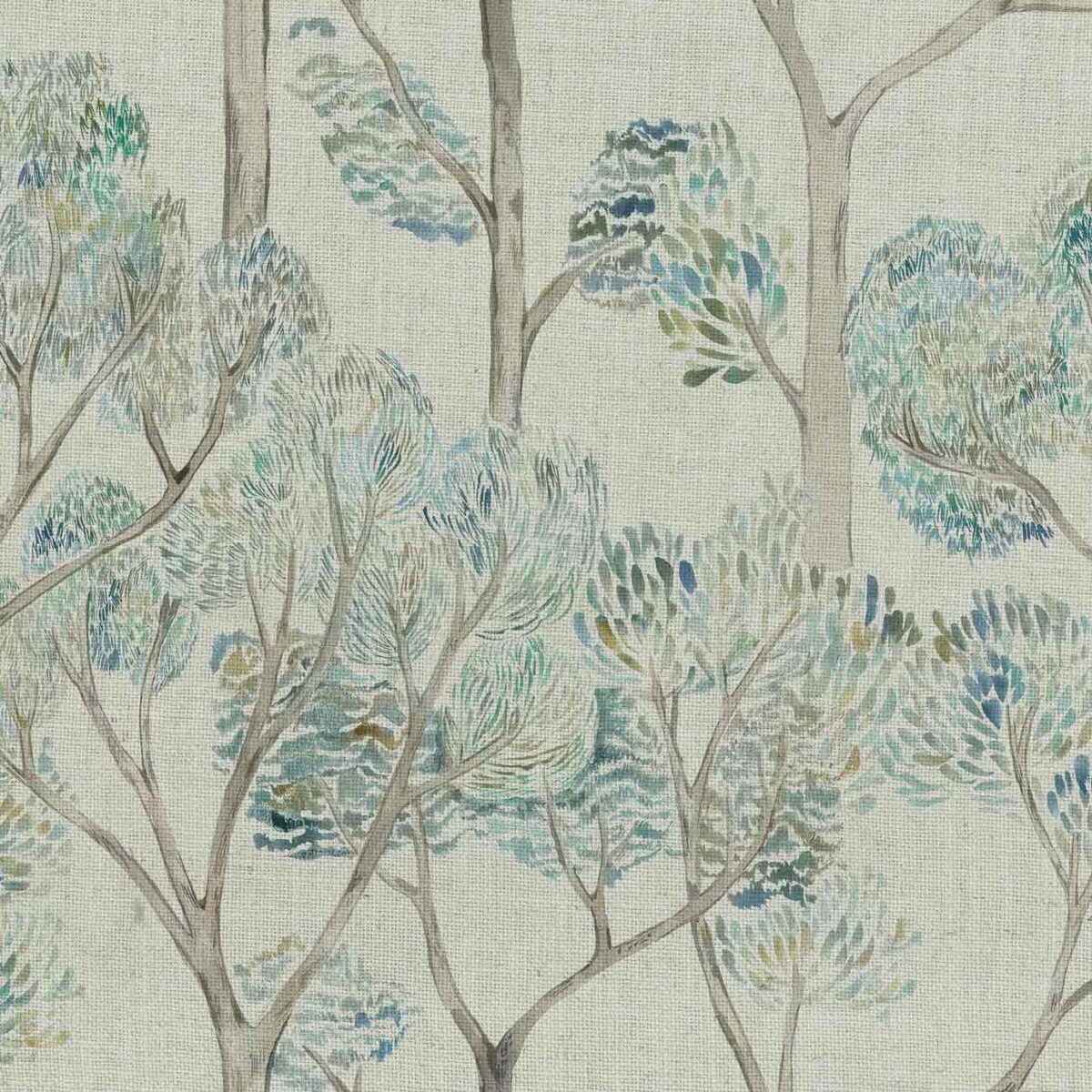 Nippon Fabric - Linen Emerald by Nippon Fabric - Linen Emerald from