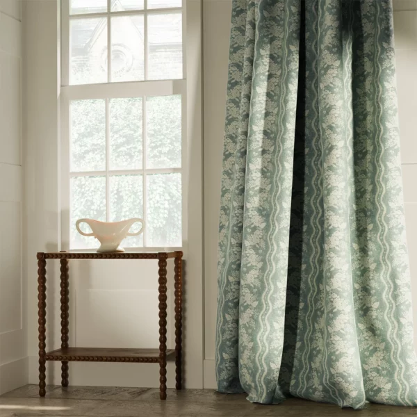 Arley Fabric - Duck Egg by Arley Fabric - Duck Egg from