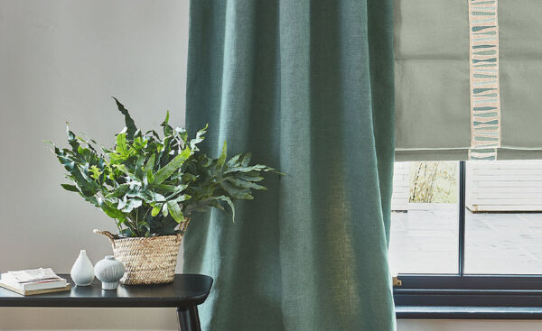 Lulea Fabric - Cinder from