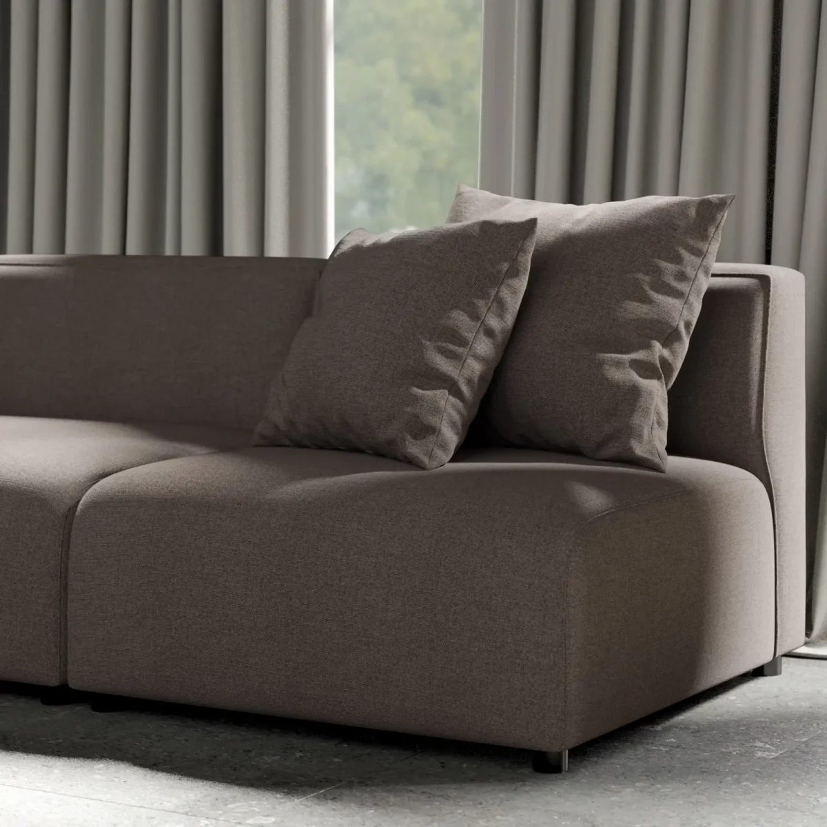 Koki Fabric - Coffeebean by Koki Fabric - Coffeebean from