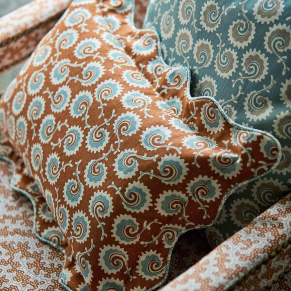 Fern Frond Fabric - Fawn by Fern Frond Fabric - Fawn from