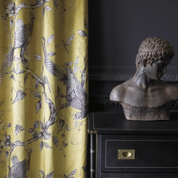 Darnley Toile Fabric - Empire Grey from