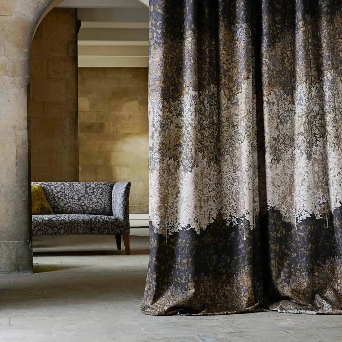 Belvoir Fabric - Antique Bronze by Belvoir Fabric - Antique Bronze from