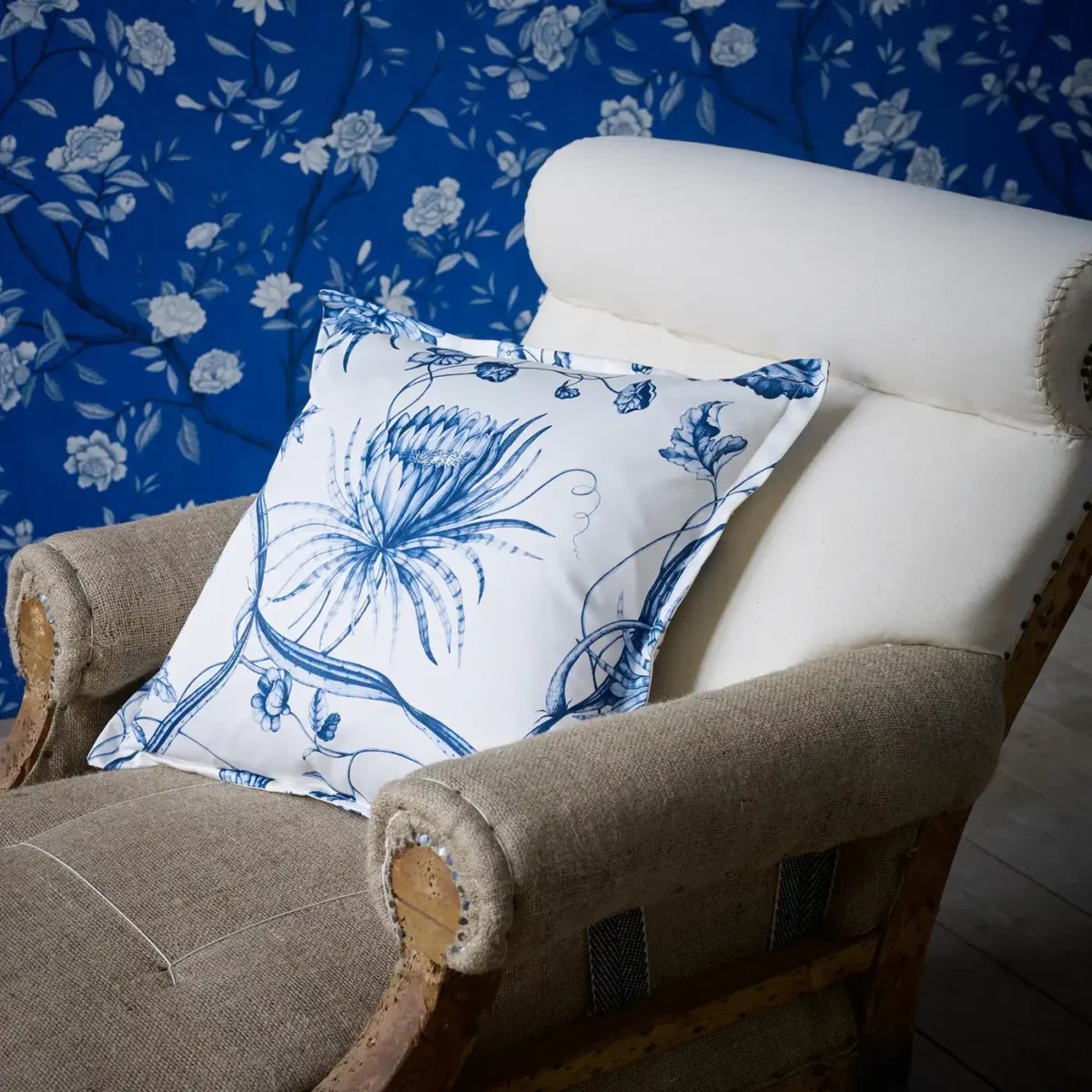 Phaedra Toile Fabric - Huntsmans Green from