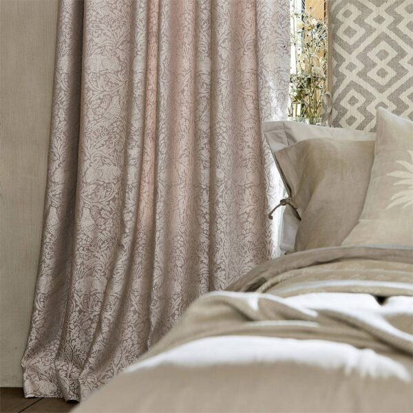 Pure Brer Rabbit Weave Fabric - Faded Sea Pink by Pure Brer Rabbit Weave Fabric - Faded Sea Pink from