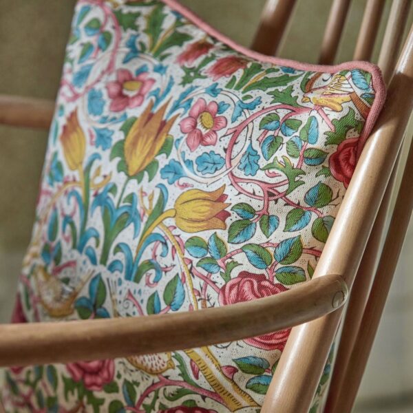 Rose Fabric - Weld / Leaf Green by Rose Fabric - Weld / Leaf Green from