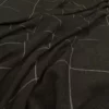 black-grey checked woolen fabric from Warwick