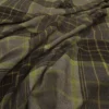 black-grey checked woolen fabric from Warwick