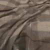 neutral checked woolen fabric from Warwick
