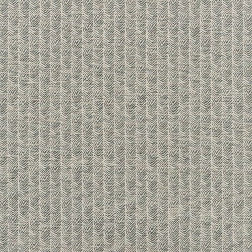 Malia Fabric - Grass by green geometric jacquard fabric from William Yeoward