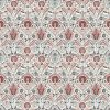 red botanical printed fabric from William Yeoward