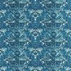 blue botanical woven fabric from William Yeoward