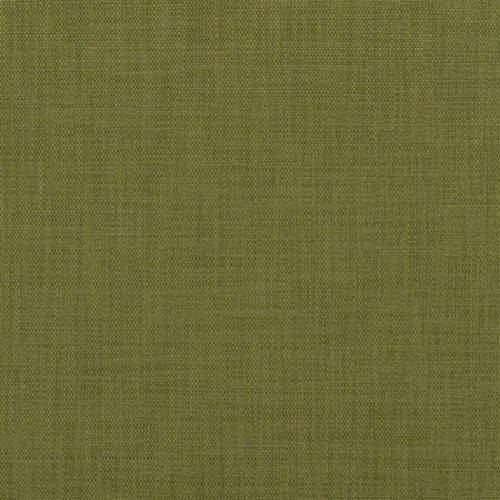 Laia Fabric - Moss by green plain woven fabric from William Yeoward