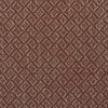 red geometric jacquard fabric from William Yeoward