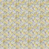 yellow botanical printed fabric from William Yeoward