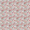 red botanical printed fabric from William Yeoward