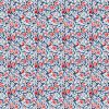 blue botanical printed fabric from William Yeoward
