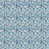 blue botanical printed fabric from William Yeoward