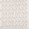 white contemporary embroideried fabric from William Yeoward