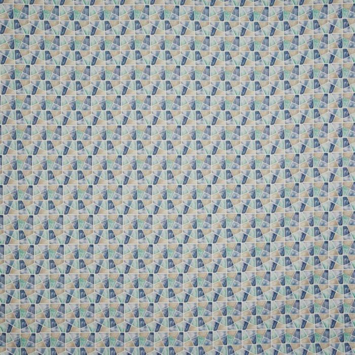 Ocean Side Fabric - Indigo swatch
