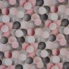 pink spotted printed fabric from Prestigious Textiles
