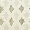 white geometric silk-satin fabric from Prestigious Textiles