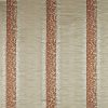 orange striped embroideried fabric from Prestigious Textiles
