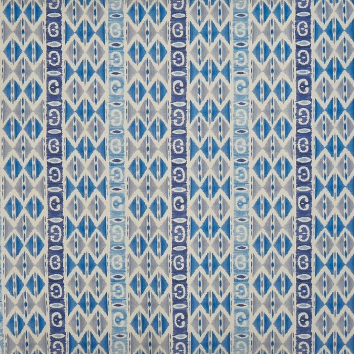 Rhodes Fabric - Cobalt swatch