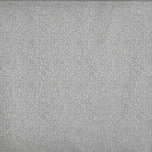 Thera Fabric - Shale by black-grey botanical jacquard fabric from Prestigious Textiles