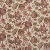 red botanical printed fabric from Prestigious Textiles