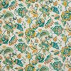 green botanical printed fabric from Prestigious Textiles