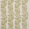 green botanical embroideried fabric from Prestigious Textiles