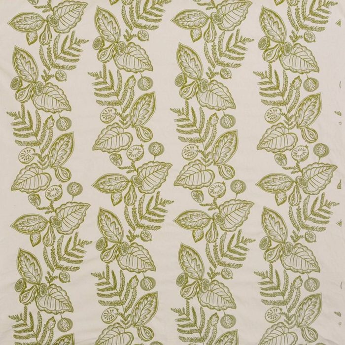 Summer Fruits Fabric - Lichen swatch