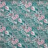 blue botanical cotton fabric from Prestigious Textiles