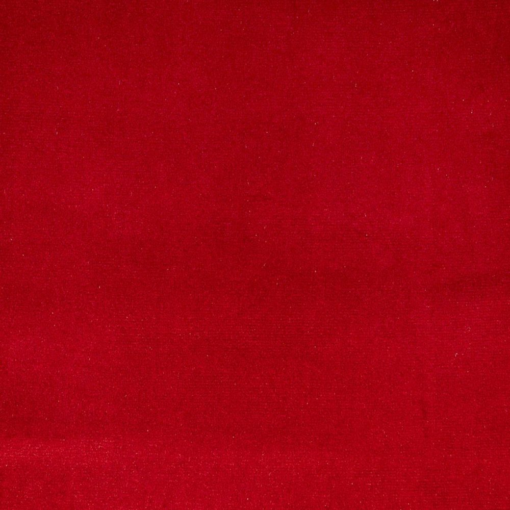 Velour Fabric - Claret by red plain velvet-chenille fabric from Prestigious Textiles