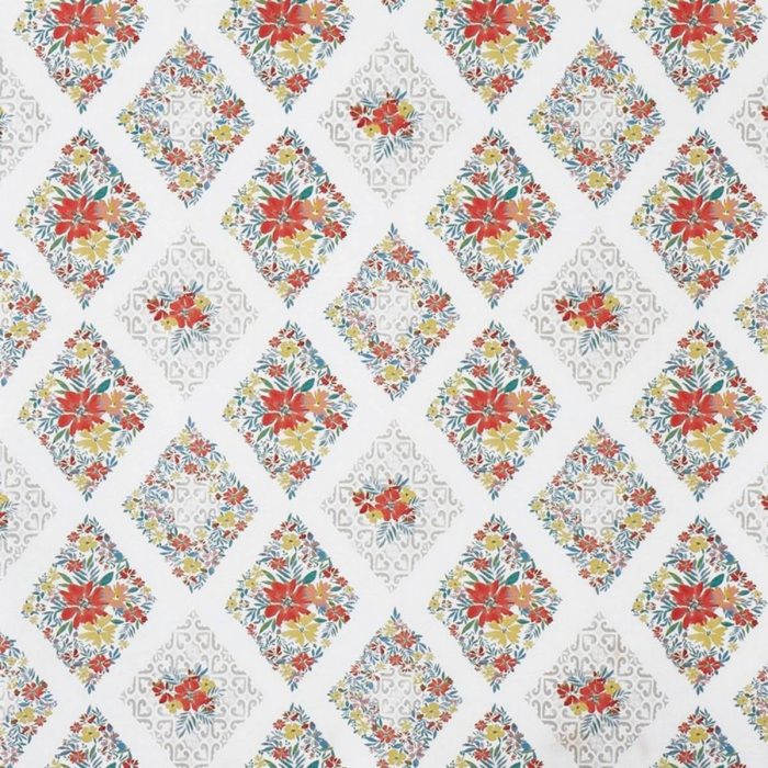 Bibury Fabric - Poppy swatch