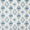 blue botanical printed fabric from Prestigious Textiles