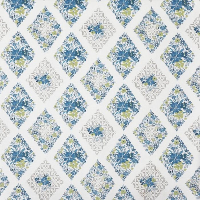 Bibury Fabric - Cornflower swatch