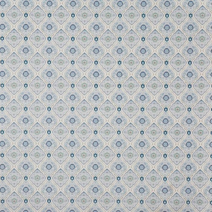 Lillian Fabric - Cornflower swatch