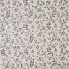 purple botanical embroideried fabric from Prestigious Textiles
