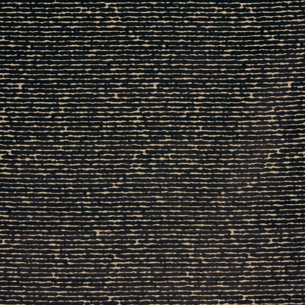 Zircon Fabric - Raven by black-grey plain velvet-chenille fabric from Prestigious Textiles