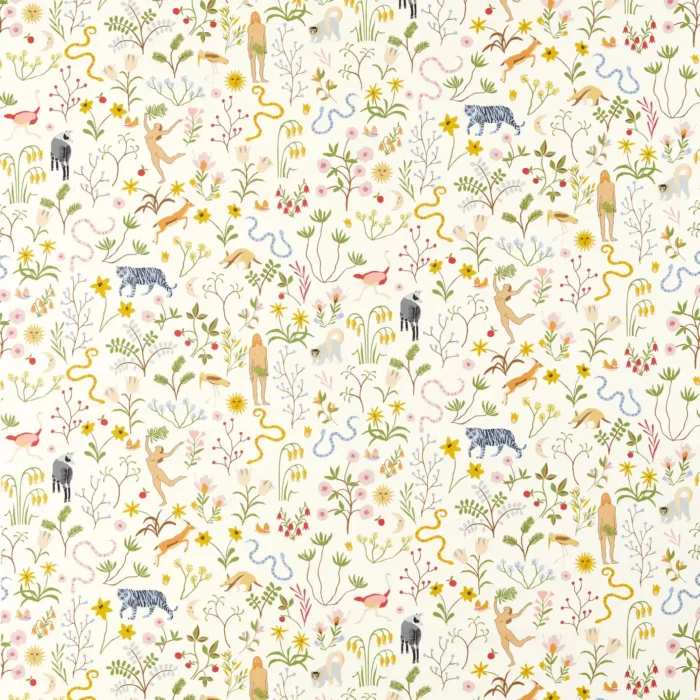 Garden of Eden Fabric - Popsicle swatch